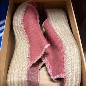 Pink Platform Sandals